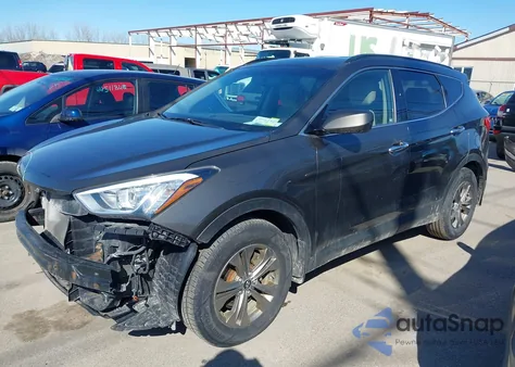 2014 Hyundai Santa Fe Sport 2.4L from USA, damaged, VIN 5XYZUDLB7EG161379